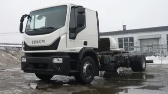 Ивеко 180 с бортом шторой   до 60кубов