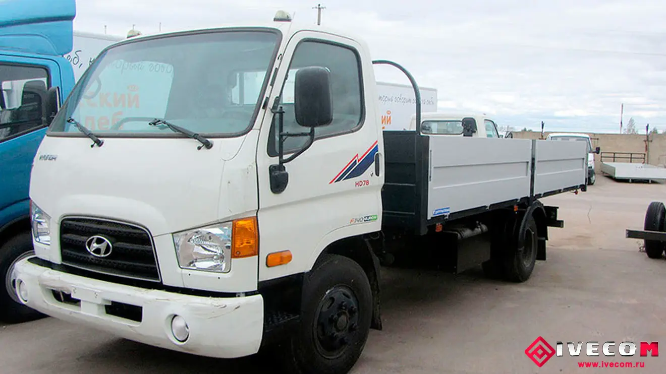 Hyundai HD 78 для перевозки опасных грузов